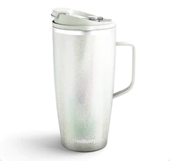 20oz Joe Buddy: White Glitter