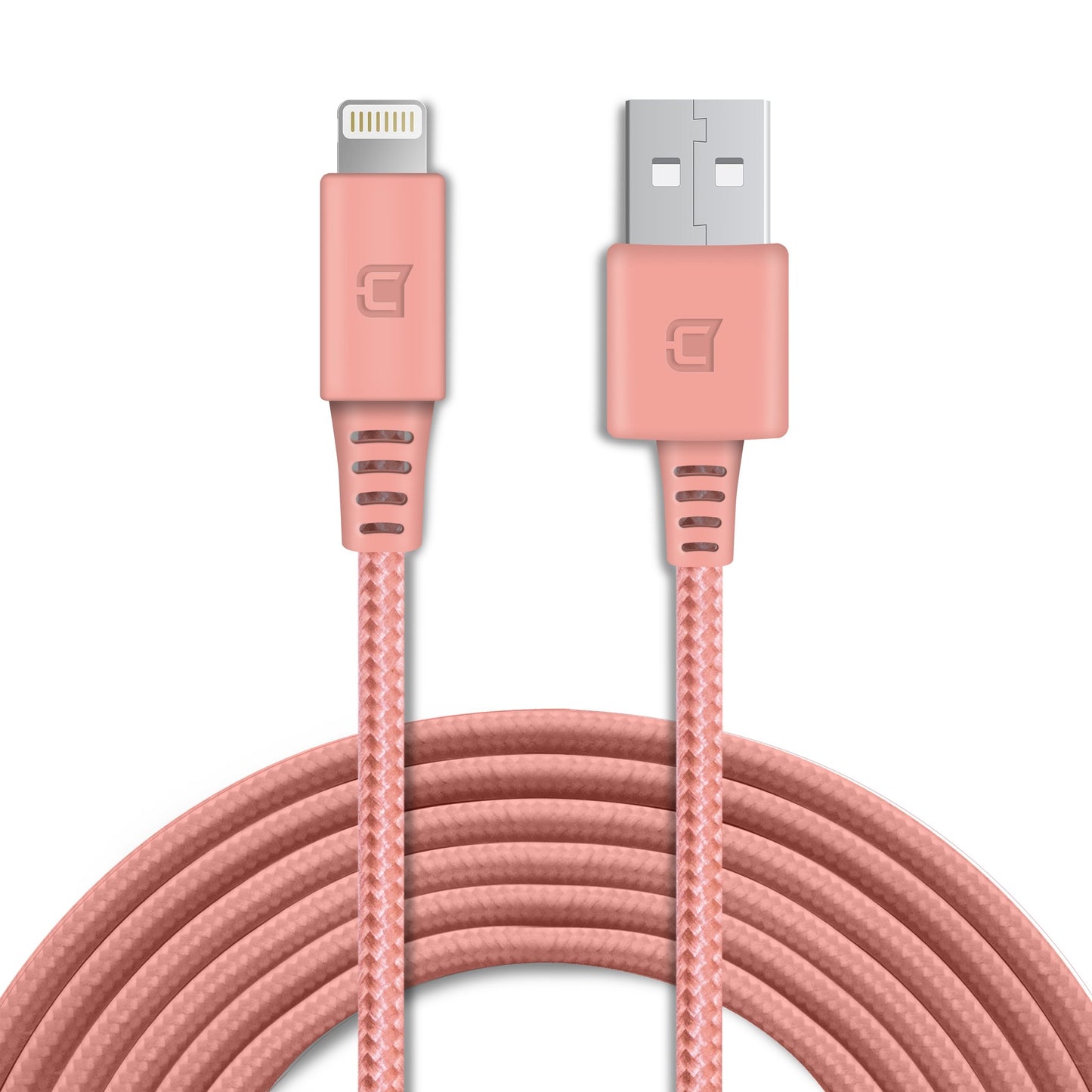 Caseco Braided Lightning Cable - 2 Meter (Colour Options Available)