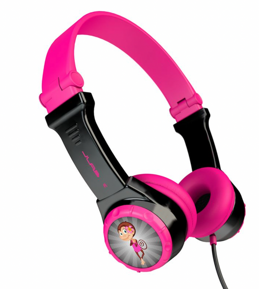 JLab JBuddies Folding Kids Headphones - Pink