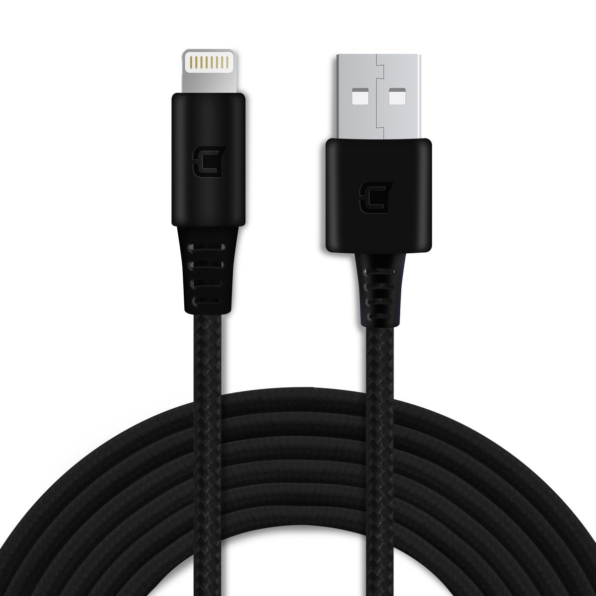 Caseco Braided Lightning Cable - 2 Meter (Colour Options Available)