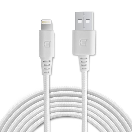 Caseco Braided Lightning Cable - 2 Meter (Colour Options Available)