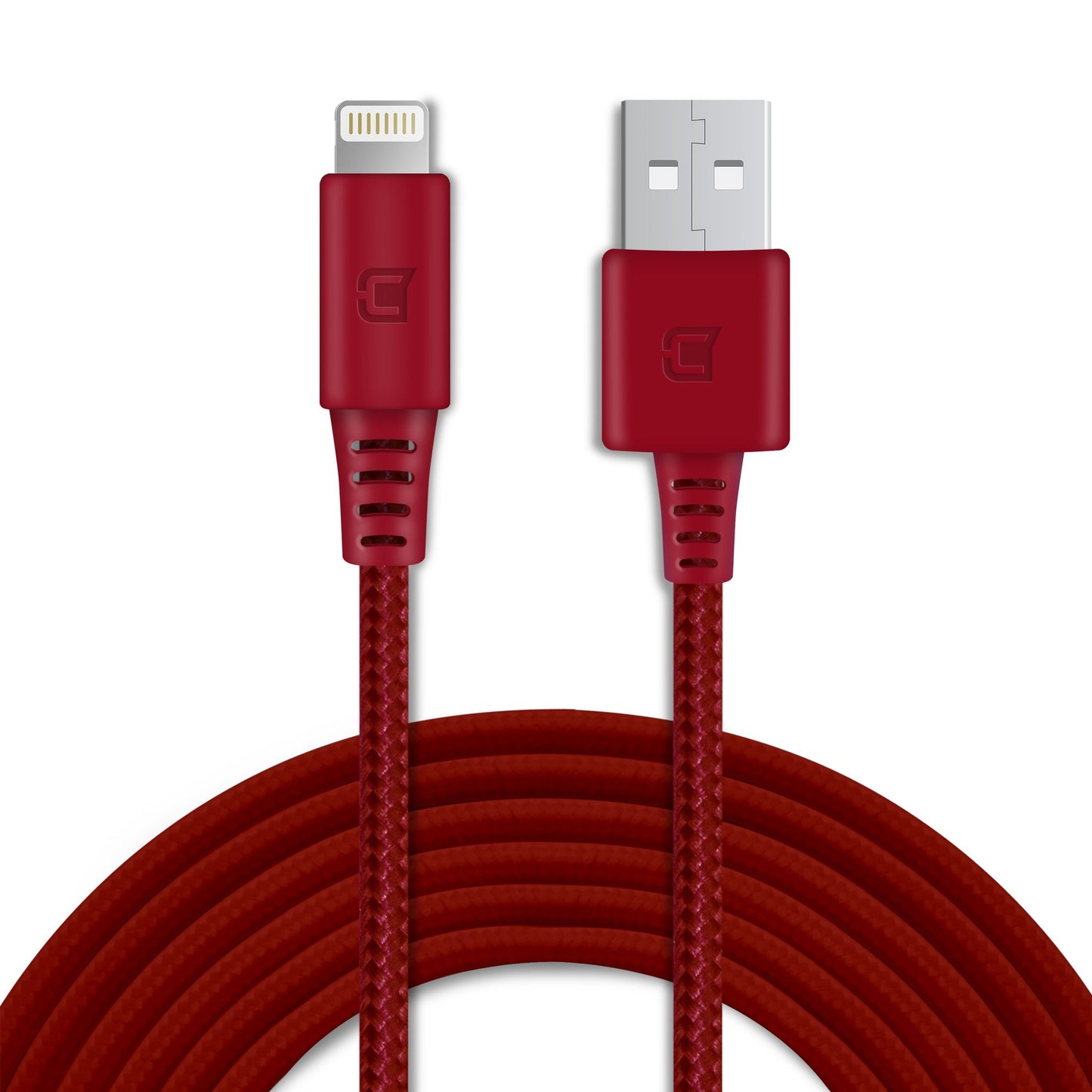 Caseco Braided Lightning Cable - 2 Meter (Colour Options Available)