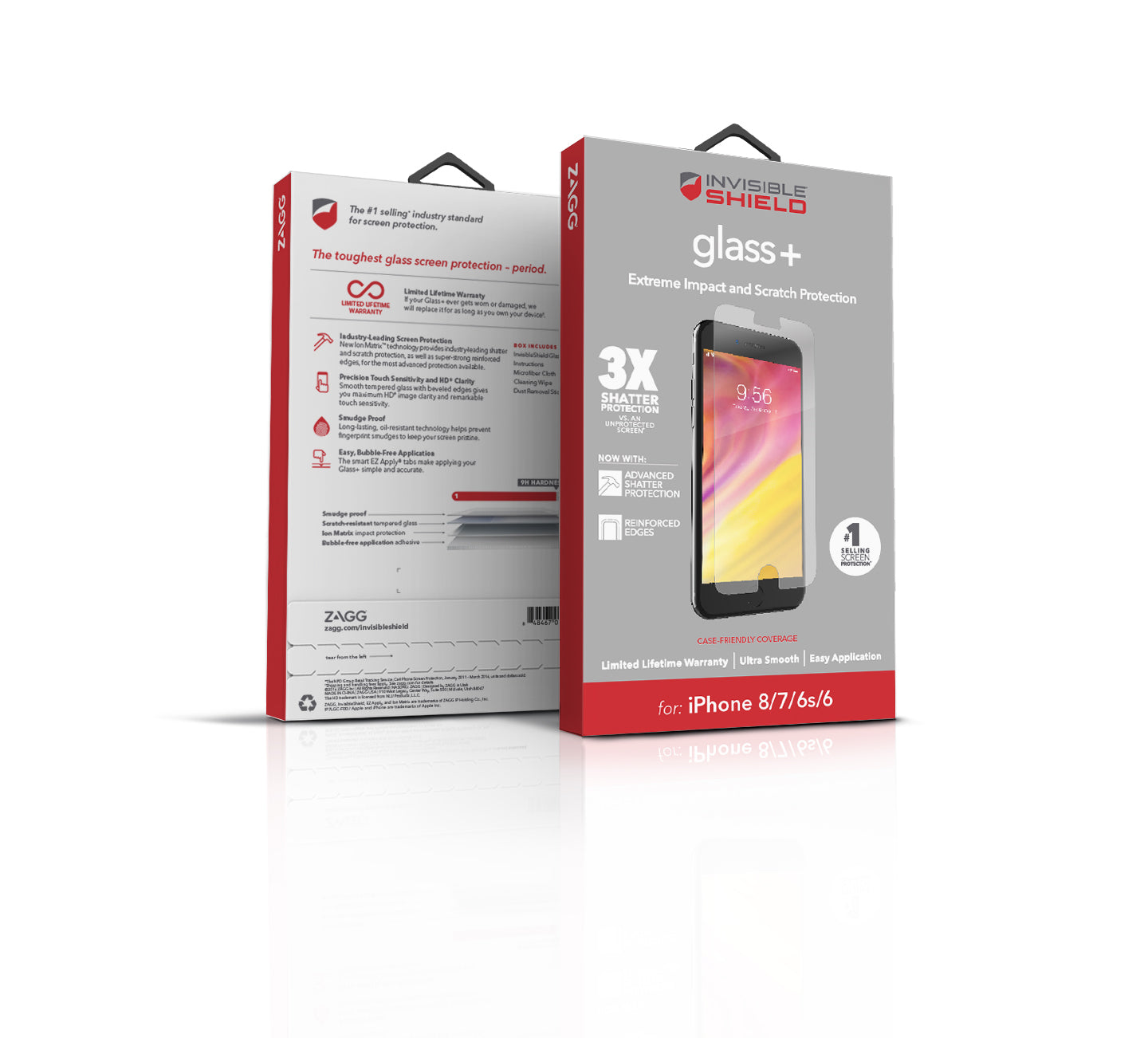InvisibleShield GlassPlus iPhone SE/8/7/6s/6