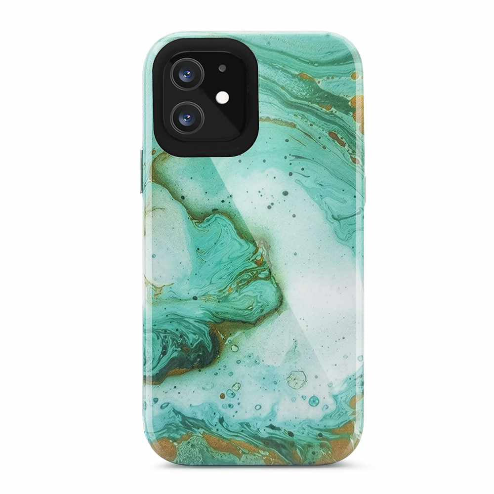 Blu Element - Mist 2X Fashion Case SeaFoam Green Glossy for iPhone