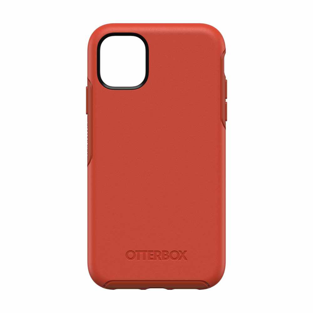 Otterbox - Symmetry Protective Case Risk Tiger (Mandarin Red/Pureed Pumpkin) for iPhone