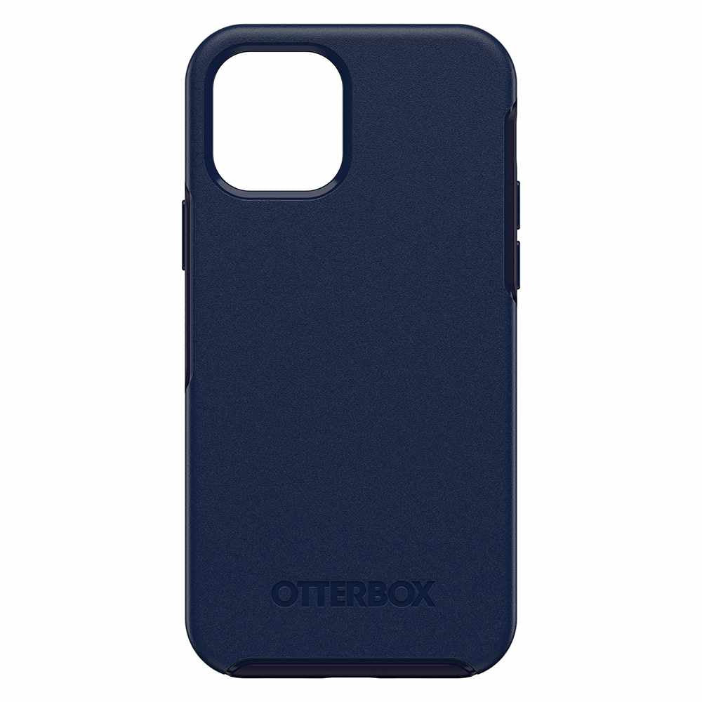 Otterbox - Symmetry+ with MagSafe Protective Case Navy Captain (Blue) for iPhone