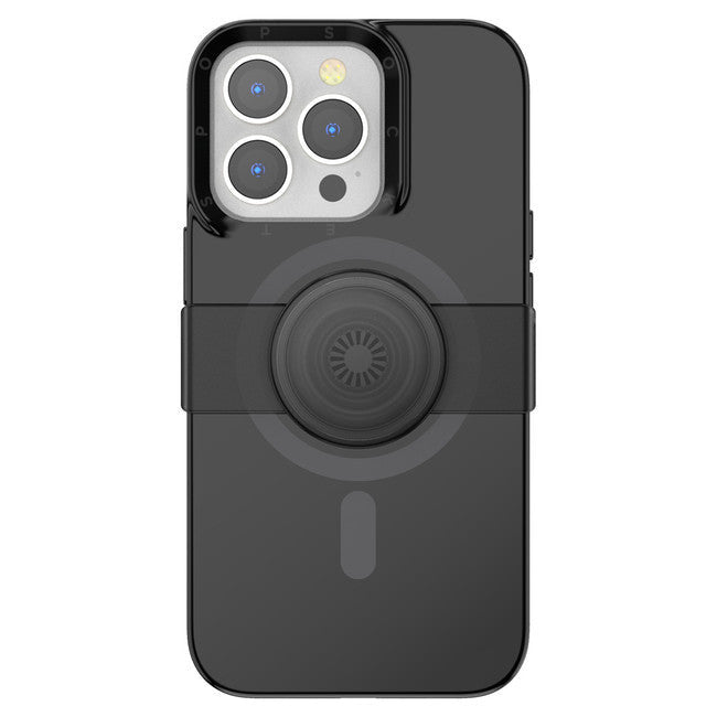 PopSockets - PopCase MagSafe Black with Drop Protection for iPhone