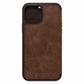 Otterbox - Strada Folio Leather Case Dark Brown/Rodeo Brown for iPhone