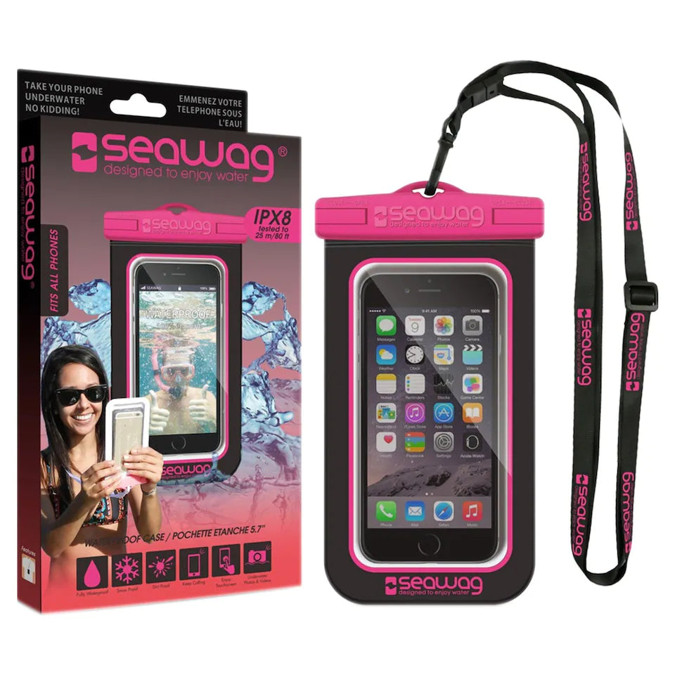 Seawag - Universal Waterproof Case Black/Pink