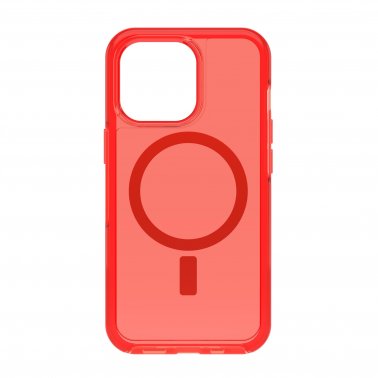 Otterbox Symmetry+ W/ Magsafe Clear Series Case - Red (In the Red)