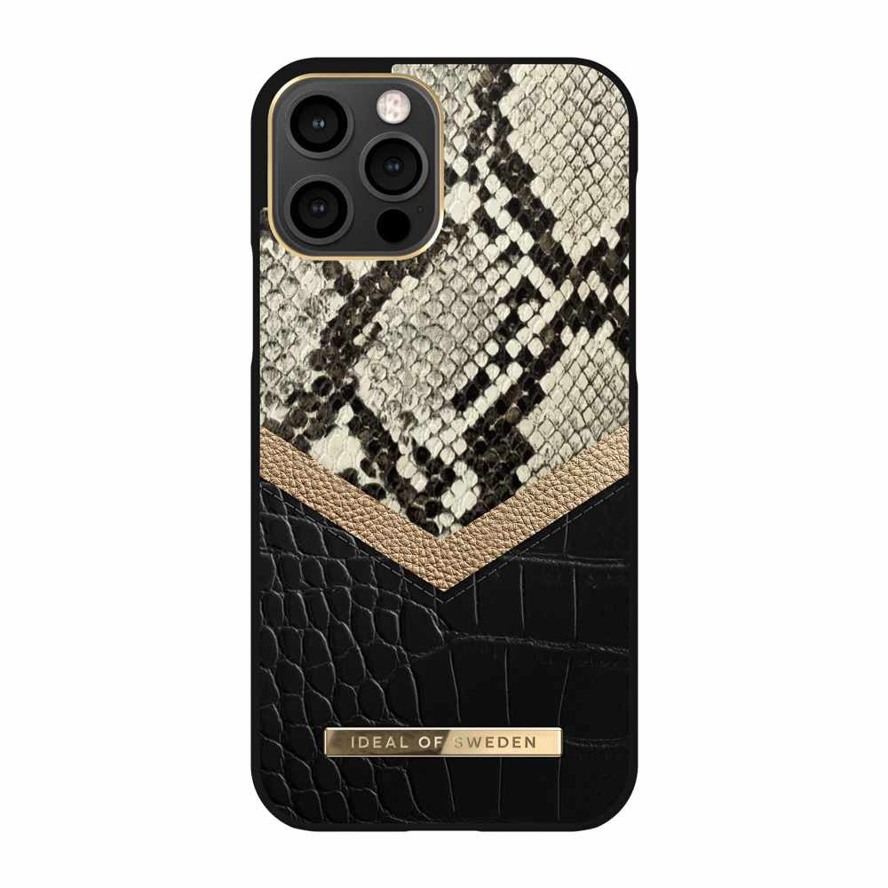 Ideal of Sweden - Atelier Fashion Case Midnight Python for iPhone