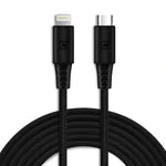 Caseco Braided USB-C to Lightning Cable - 2 Meter