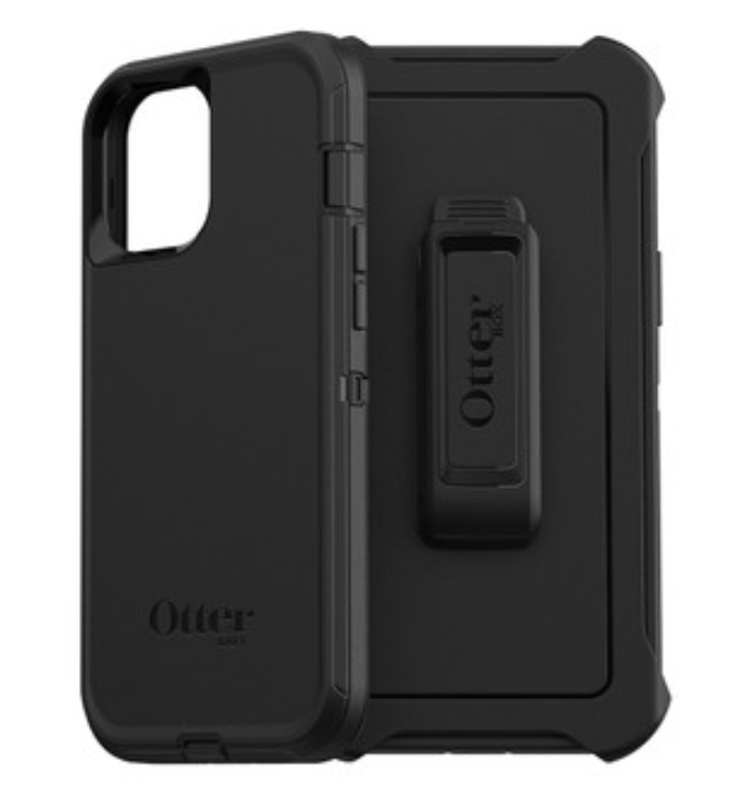 Otterbox - Defender Protective Case Black for iPhones