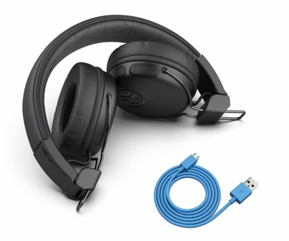 JLab Studio Bluetooth Wireless On-Ear Headphones - Black