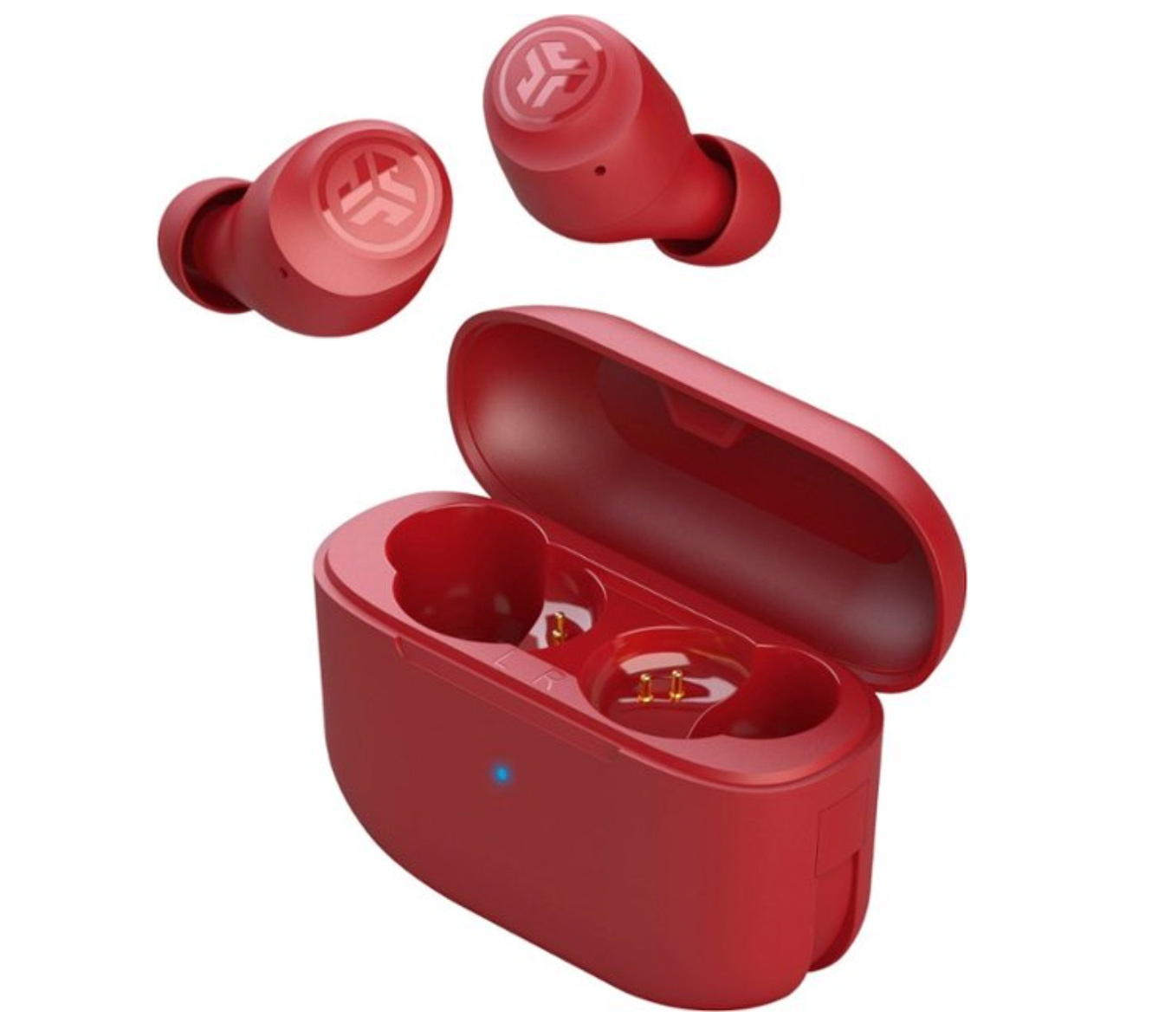 JLab - GO Air POP True Wireless In-Ear Headphones - Red