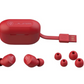 JLab - GO Air POP True Wireless In-Ear Headphones - Red