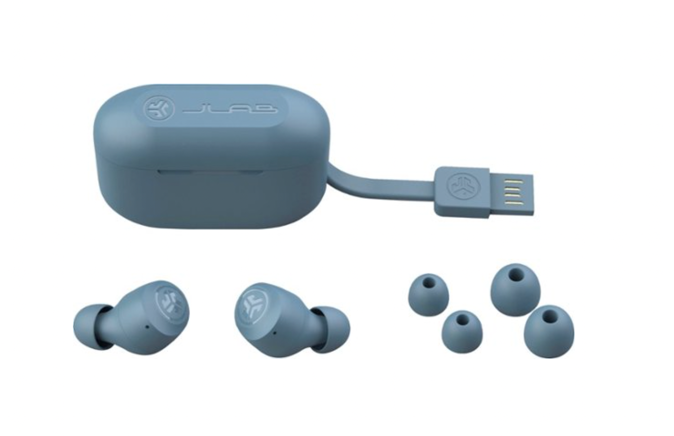 JLab - GO Air POP True Wireless In-Ear Headphones - Grey