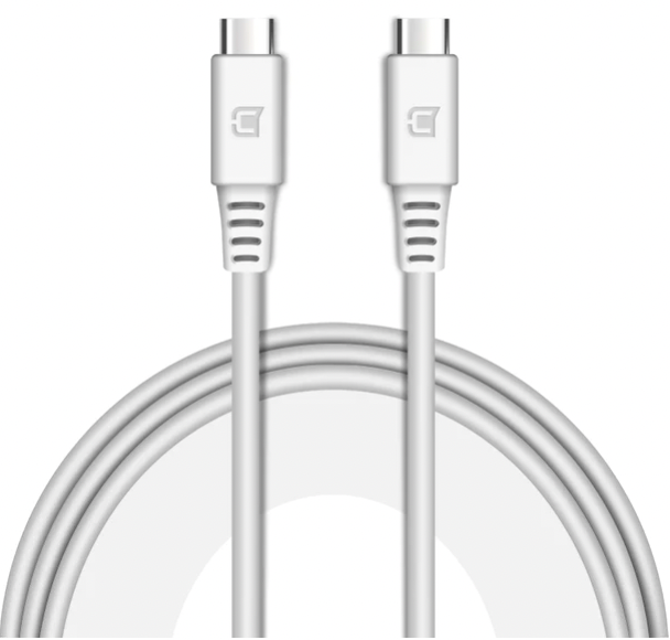 USB C to USB C Cable - 1 Meter - White