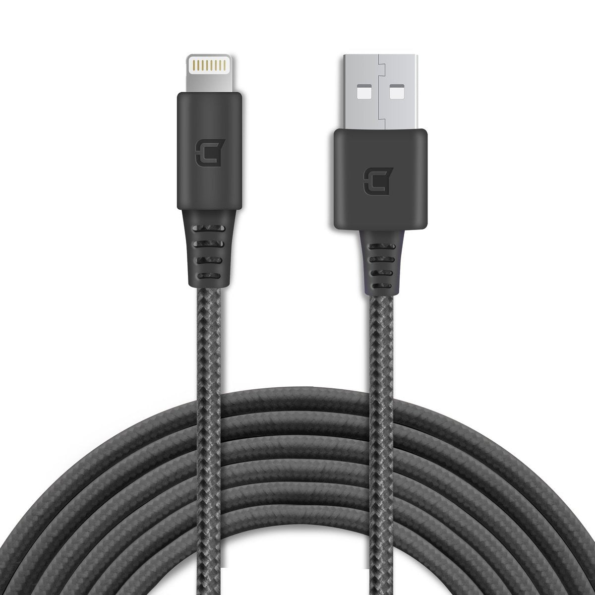 Caseco Braided Lightning Cable - 2 Meter (Colour Options Available)