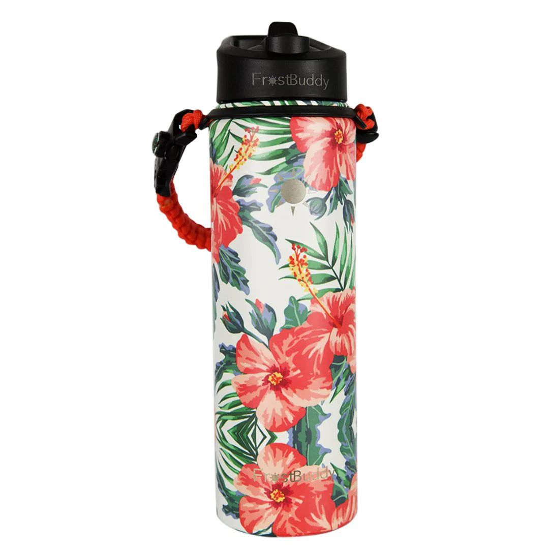 24oz Water Buddy - Hibiscus