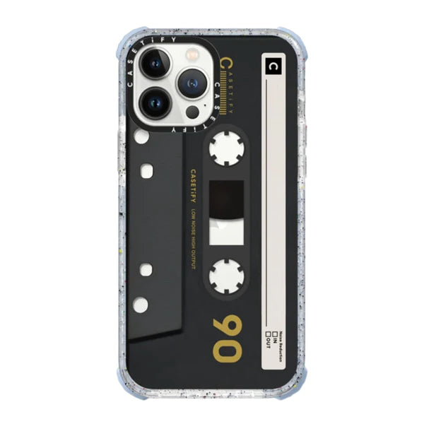 Casetify Impact Case Mixtape Black for iPhone