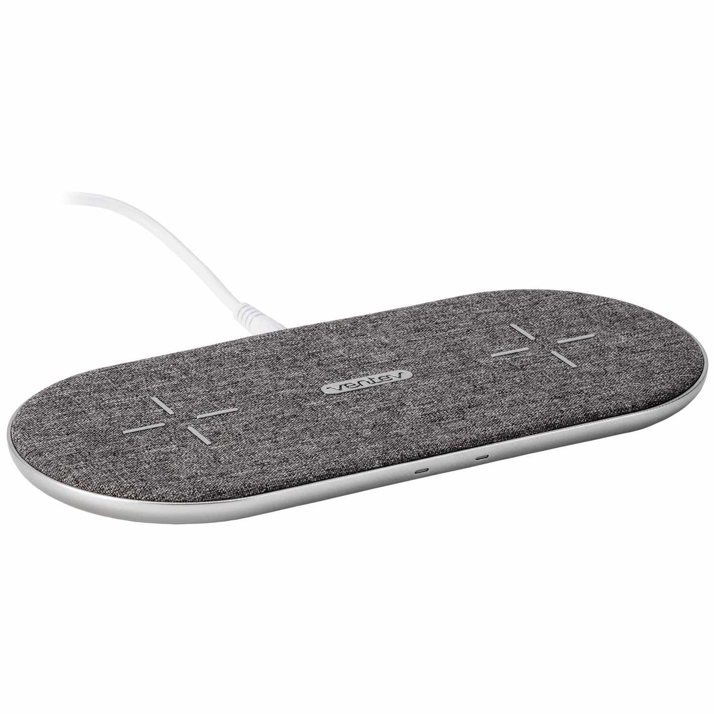 Ventev - Wireless Chargepad Duo Qi 10W Grey